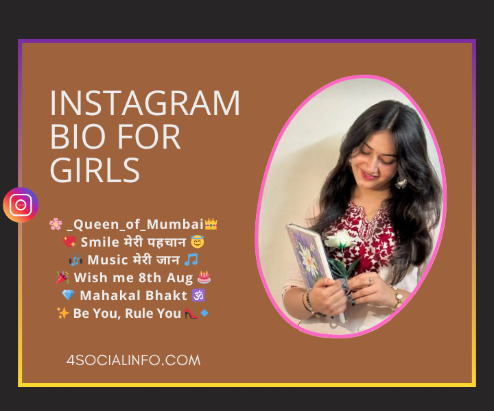 Instagram bio for girls