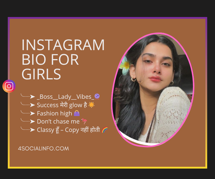 VIP Instagram Bio for Girls