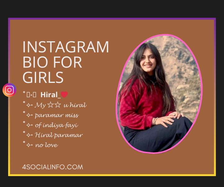 Instagram Bio for Girls with Emoji