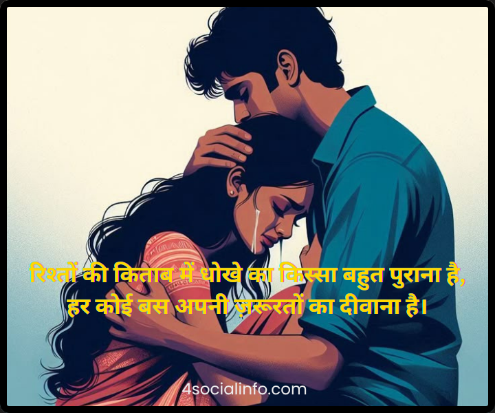 Instagram Sad Shayari in Hindi